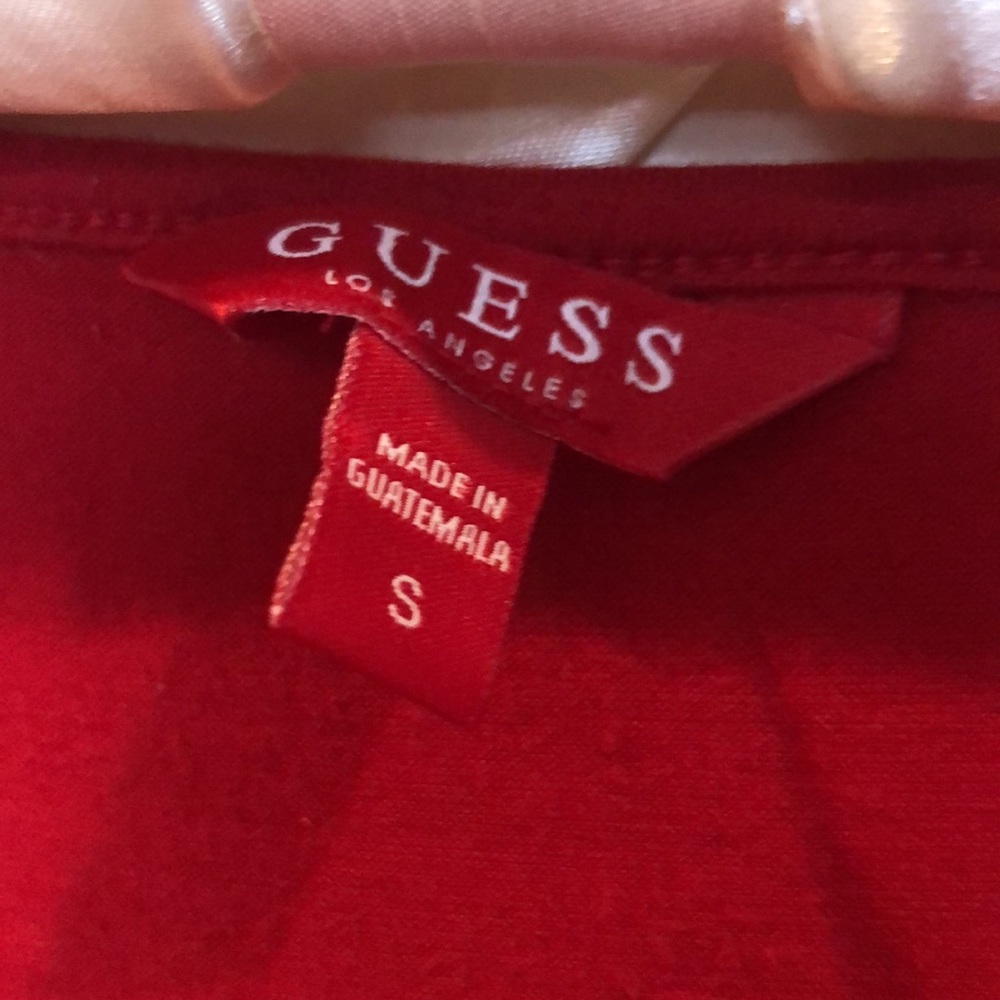 Guess Red Top - Picture 3 of 5